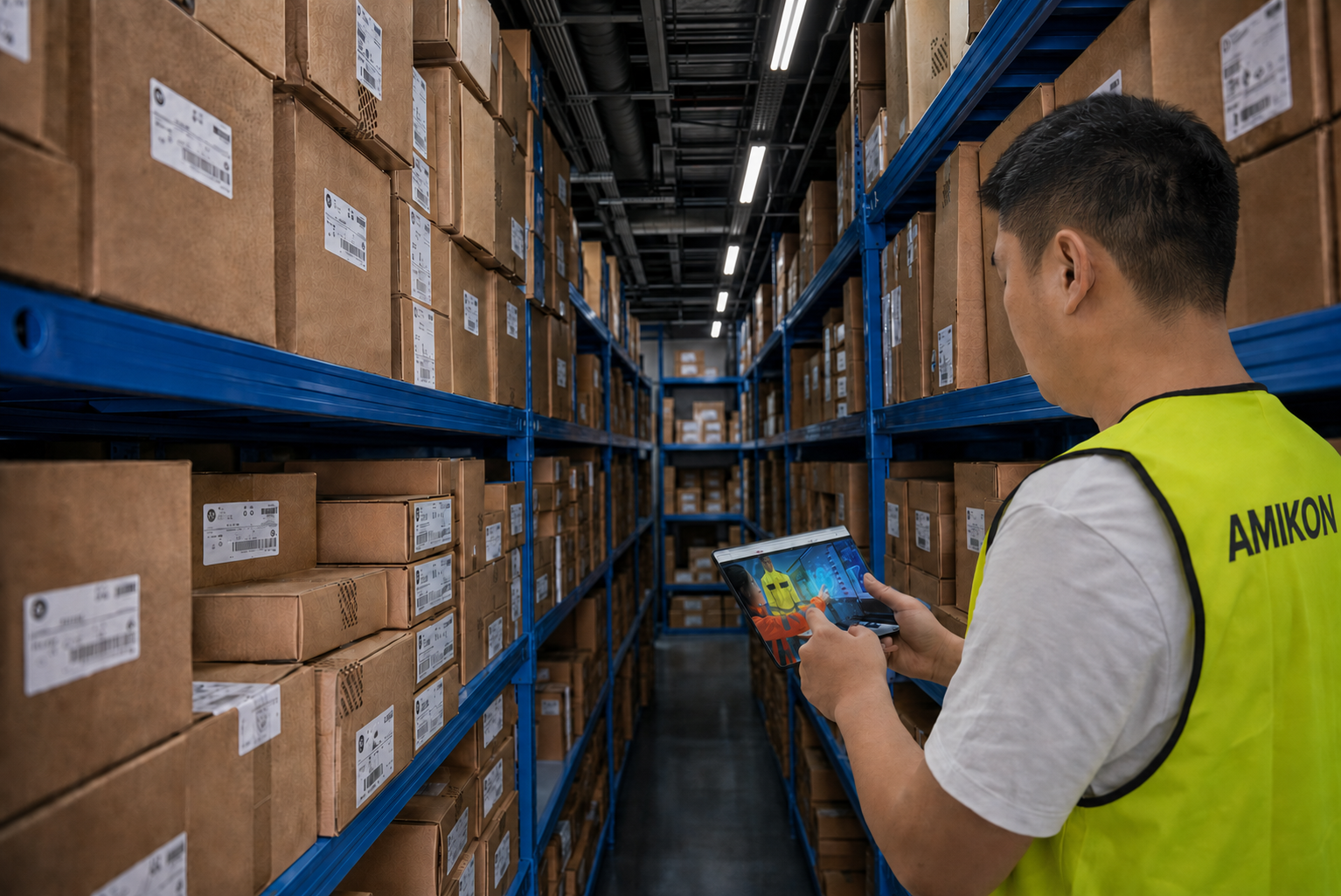 Amikon Limited industrial automation warehouse