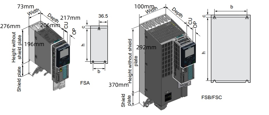 Siemens 6SL3224-0BE17-5UA0 Module View