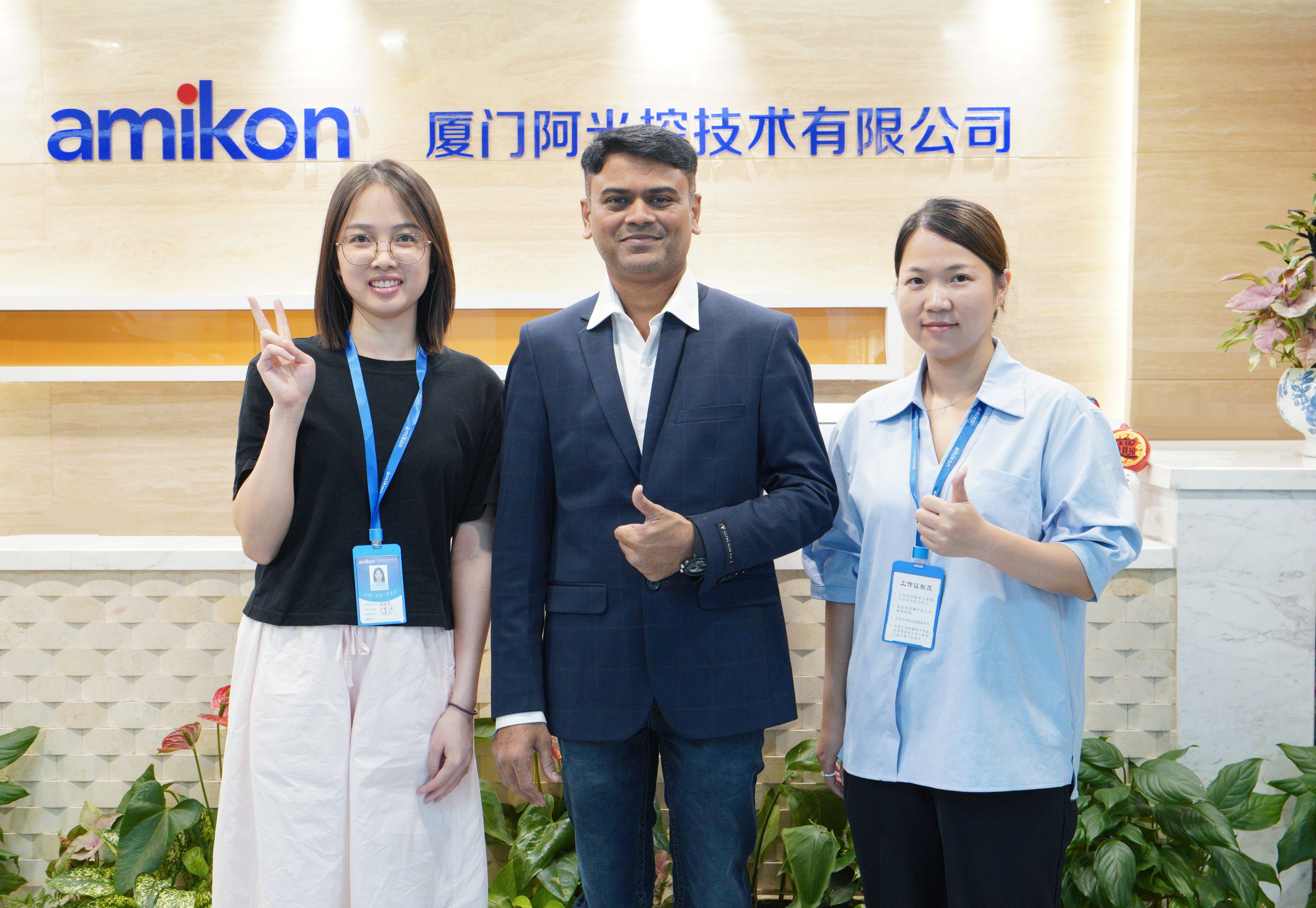 Customer and service team