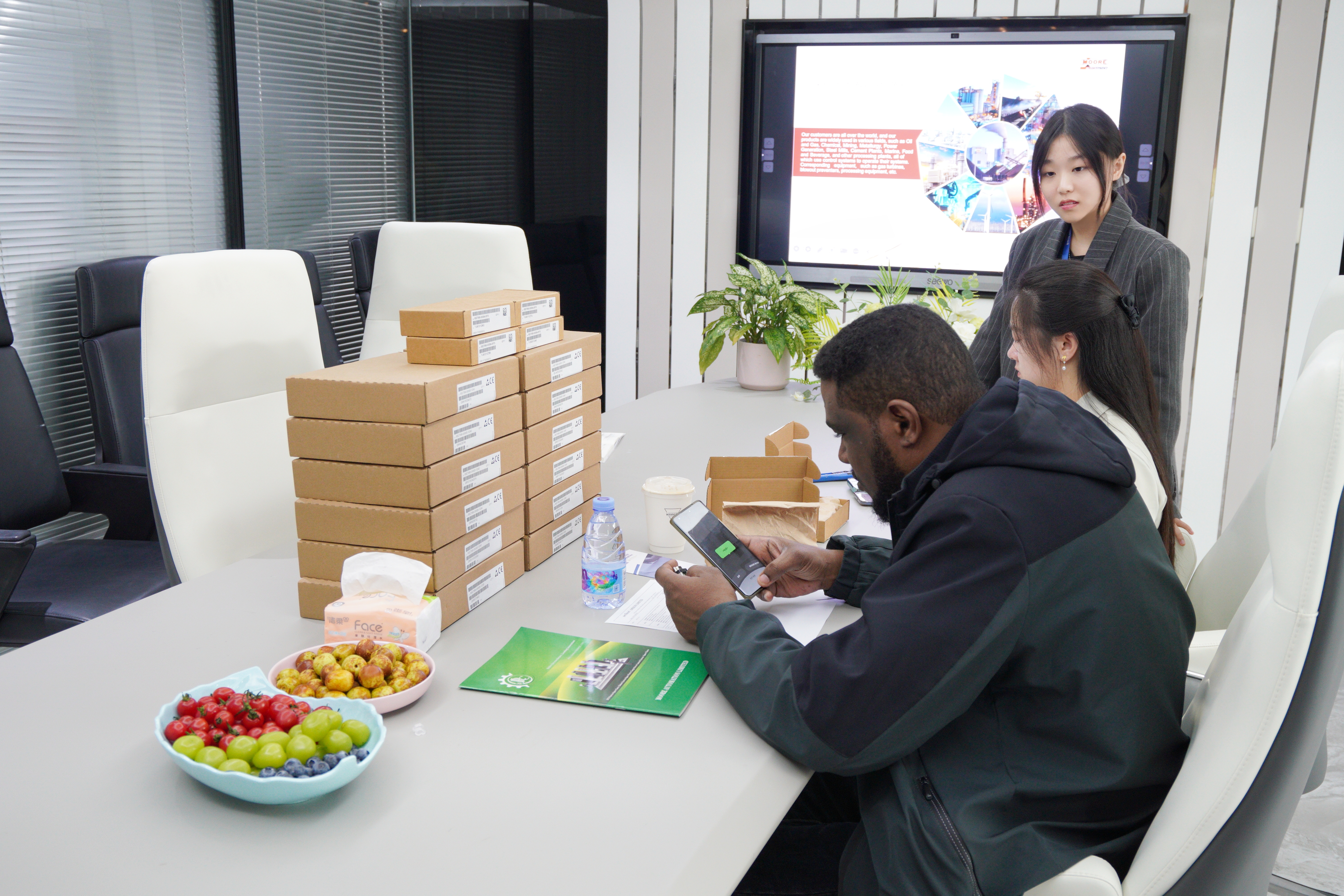 AMIKON industrial automation shipping