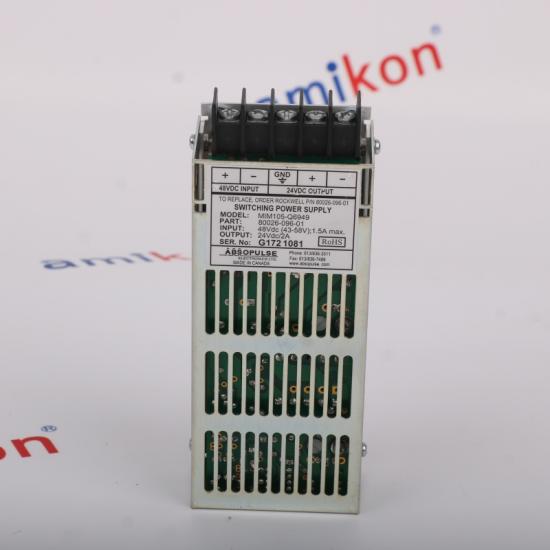 Allen Bradley MIM105-Q6949 80026-096-01