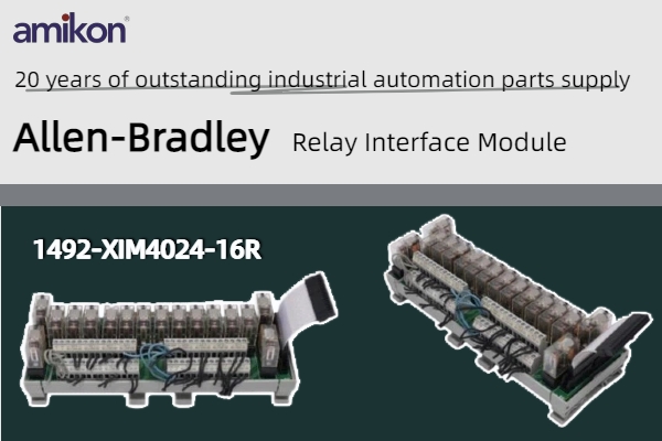 Allen-Bradley 1492-XIM4024-16R: Built for Faster PLC Wiring