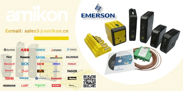 Emerson VS3202 KJ2201X1-BA1 12P3162X162 : The Key to Reliable Industrial Automation